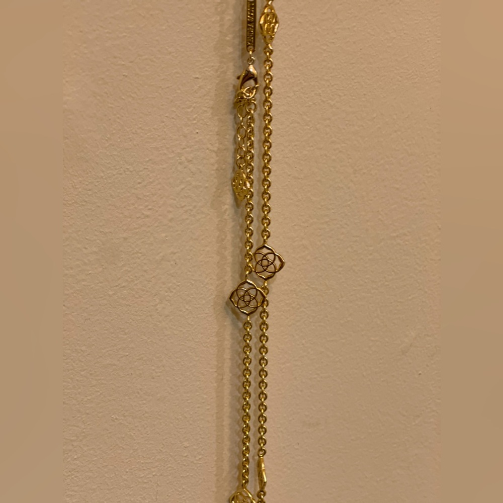Kendra Scott Long Gold Necklace
